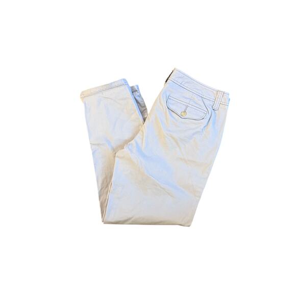 Liz Claiborne Women’s Light Grey Gray Size 10 Skinny Trousers Pants Workwear - Picture 2 of 3